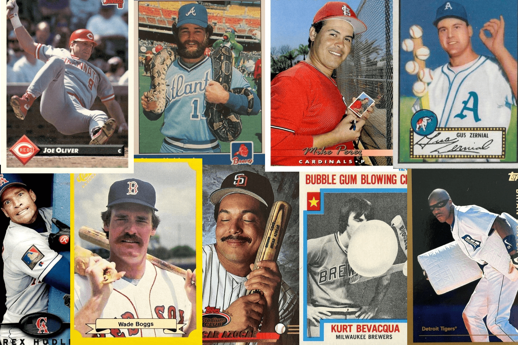 The 13 Best Weird, Funny Baseball Cards Ever Made
