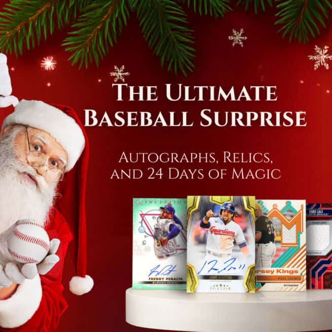 Baseball Card Advent Calendar (Preorder)