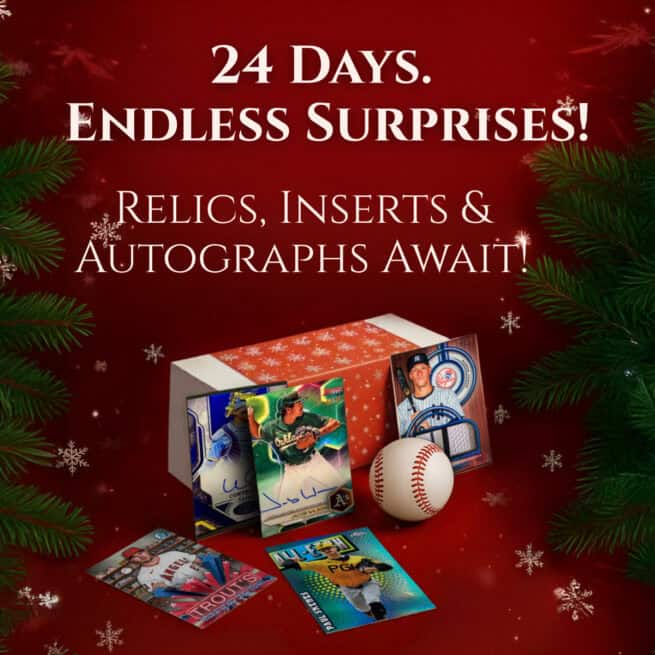 Baseball Card Advent Calendar (Preorder)