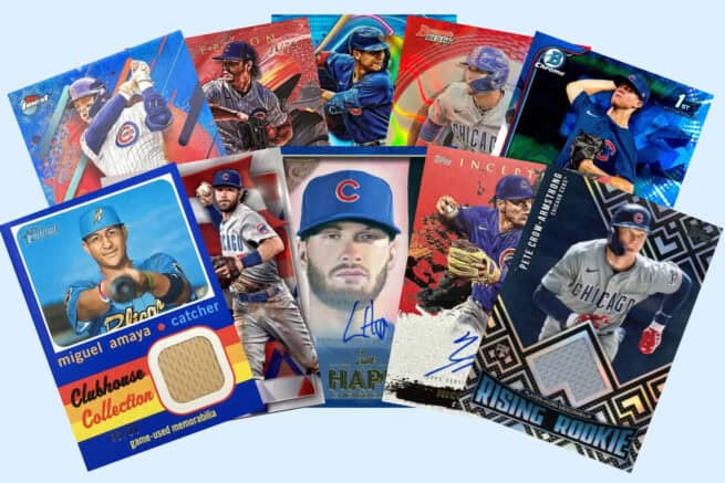 Chicago Cubs baseball cards