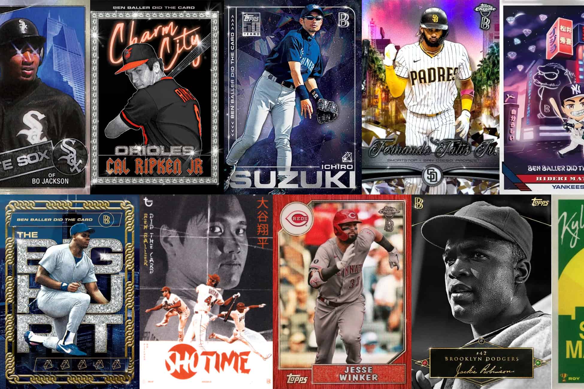 Ben Baller: Topps Chrome Collection, Project 2020 and Project 70