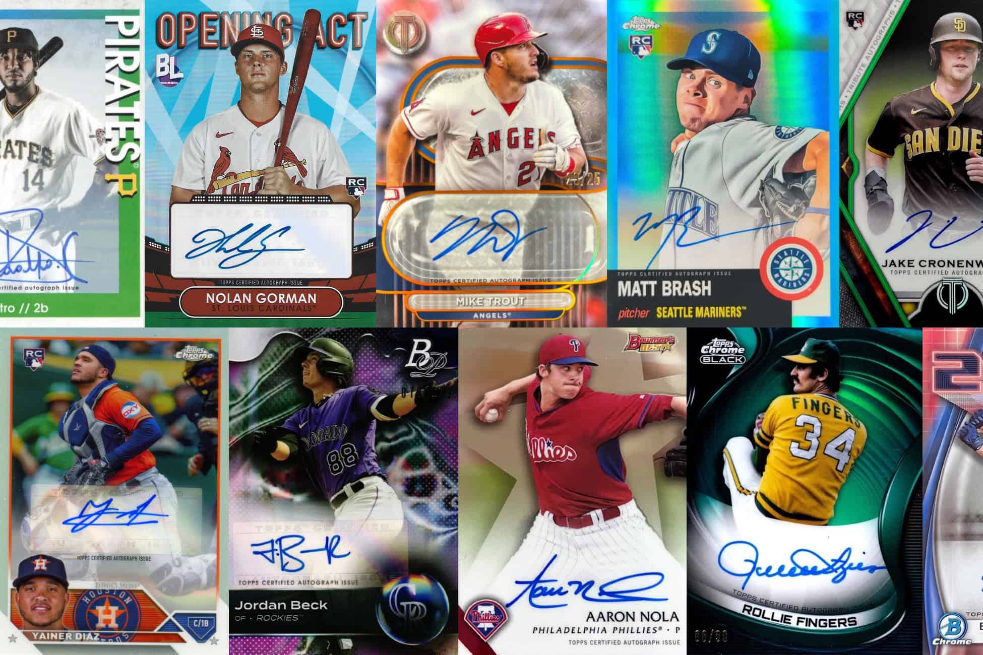 Certified Baseball Card Autographs: Everything You Need to Know