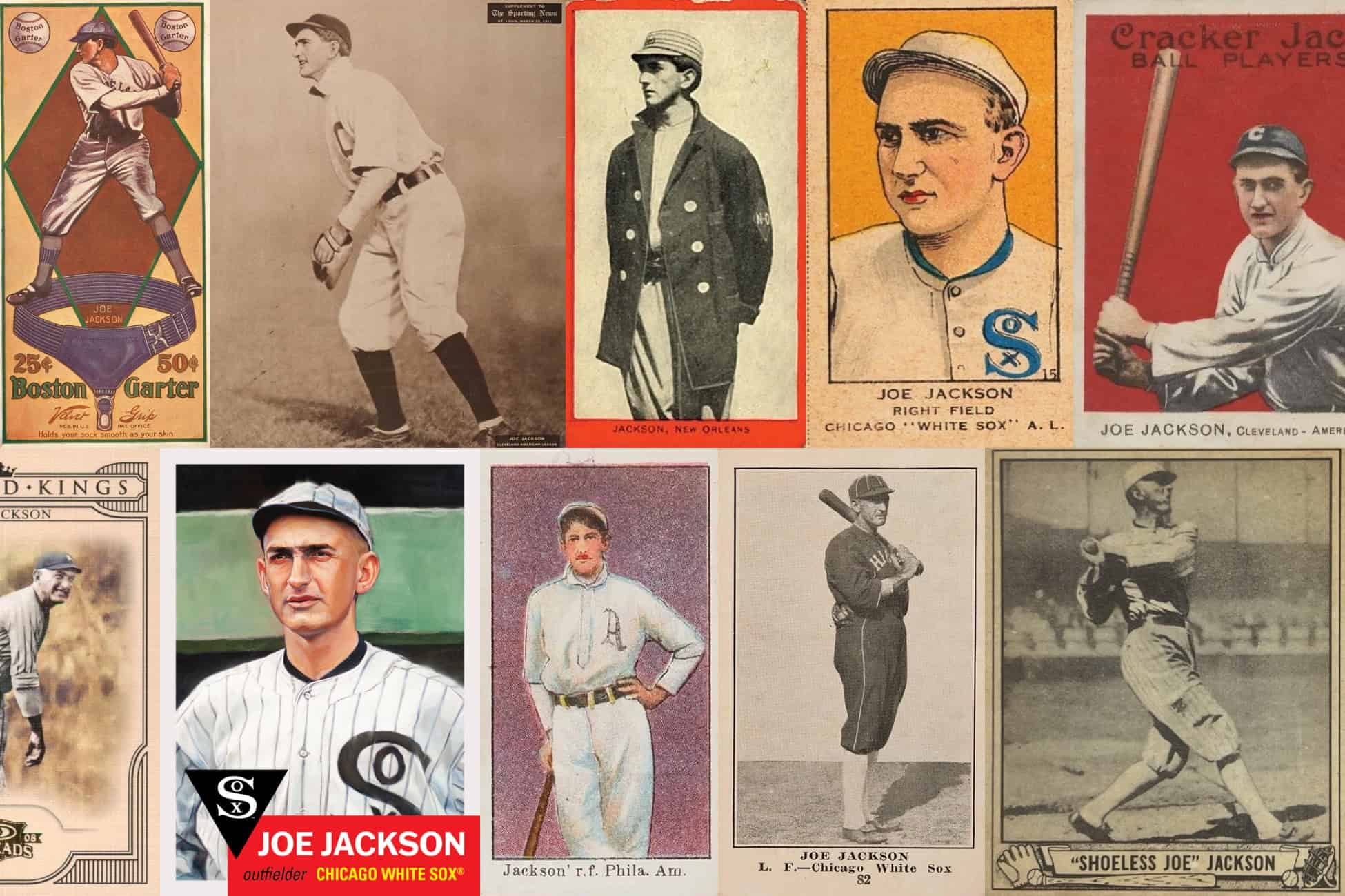 Top 5 Shoeless Joe Jackson Cards & Autographs