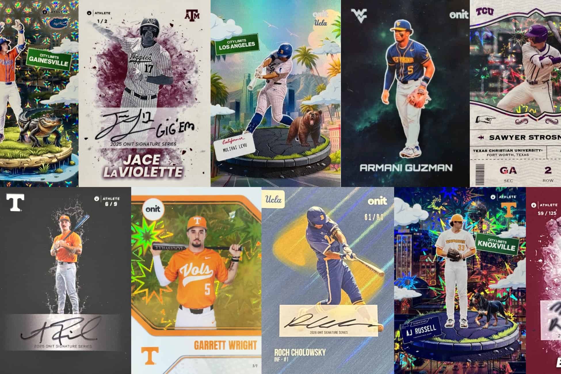 ONIT Athlete Baseball Cards: History & Comparison