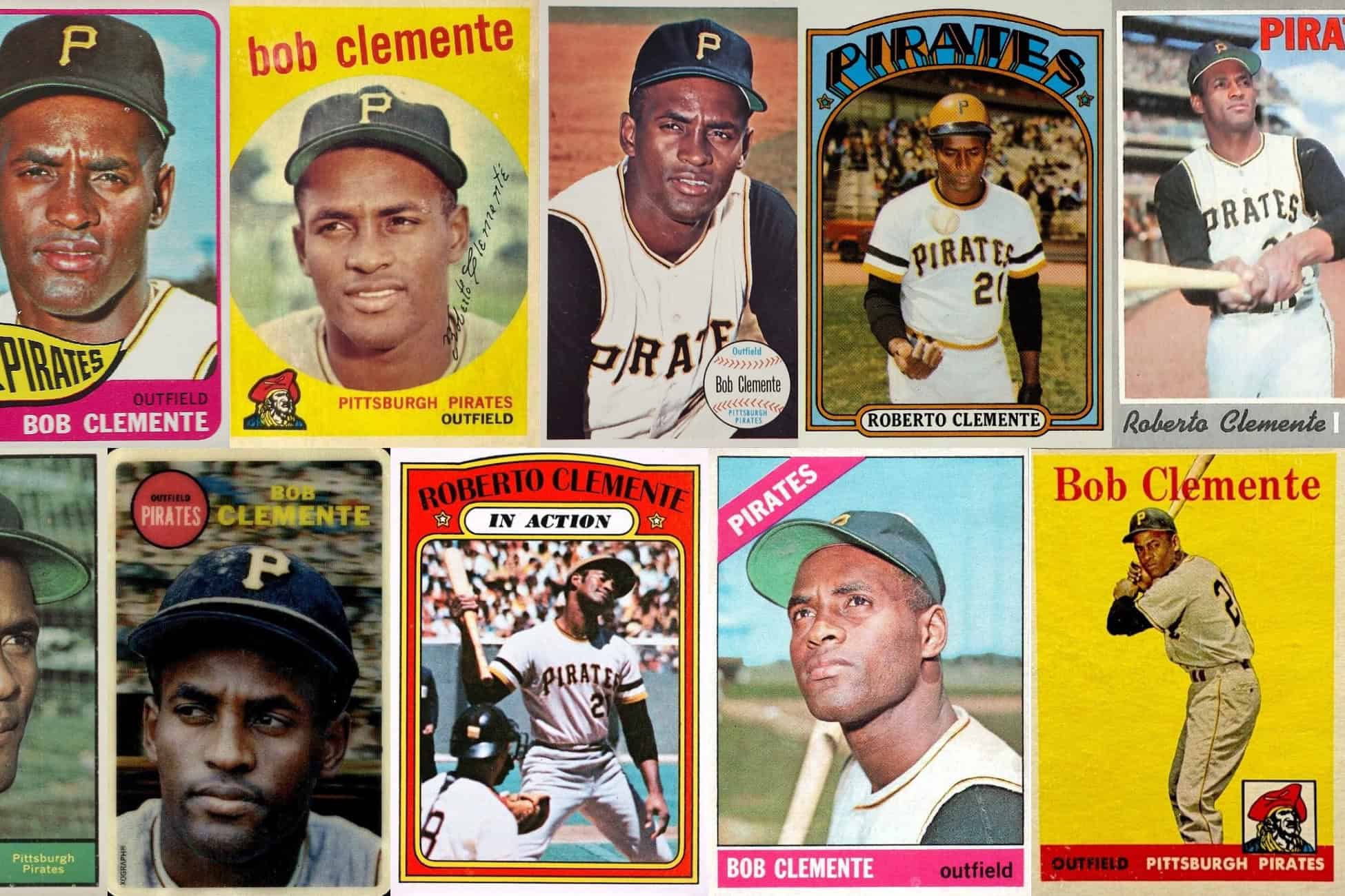 Top 10 Roberto Clemente Cards